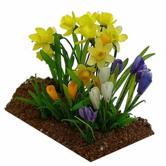 Image of <b>NEW:</b> Daffodil and crocus scene